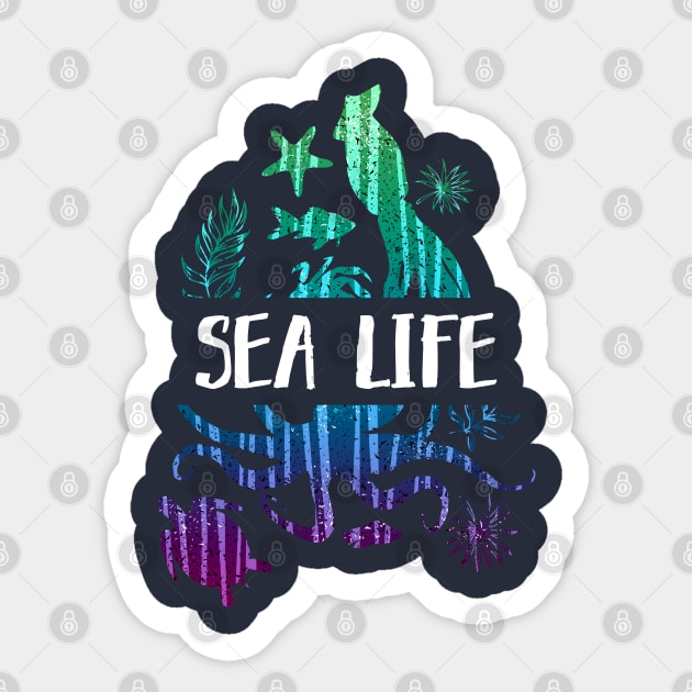 Sea life Sticker by Frajtgorski